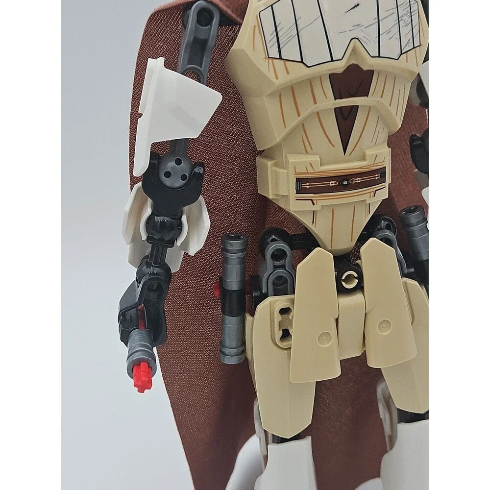 LEGO Starwars Figures Poe Dameron Luke Skywalker, Captain Phasma, Obi Wan Kenobi